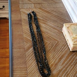 3 layer long necklace